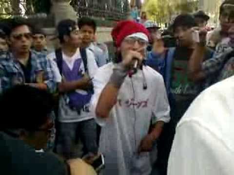 Lion vs Potencia Semifinal bellas artes DF batalla freestyle