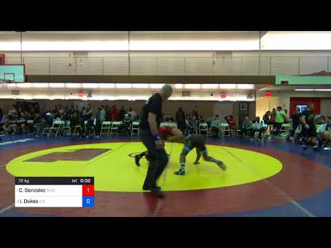 2018 Bill Farrell Memorial International/Greco Roman 72 Quarter-Finals - Chris Gonzalez (NYAC) Vs.