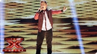 Nicholas McDonald sings Greatest Day by Take That - Live Week 8 - The X Factor 2013