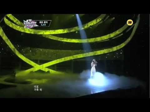 130314 G.Na comeback stage - 밉다 싫다 + Oops! (feat. Ilhoon of BTOB) @ M Countdown