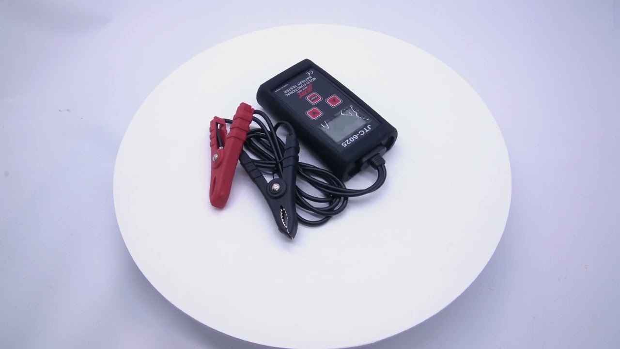 JTC6025 - デジタルバッテリーテスター - ○12Vバッテリ―用