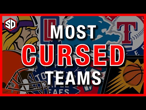 You Just Might Be INSANE for Cheering for These CURSED Teams (NBA, NFL, MLB, NHL)