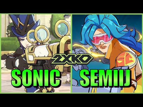 SonicFox - My Caitlyn Is Looking OD Vs Semiij's Vi  【2XKO】
