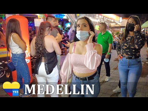🇨🇴 LA 70 STREET MEDELLIN COLOMBIA JANUARY 2022 [FULL TOUR]