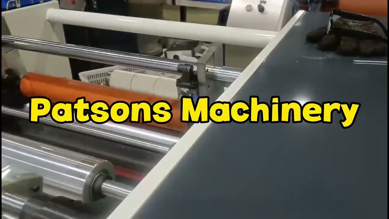 PPD. 2 Shaft Stretch Film Slitter Rewinder (Auto Slitting)