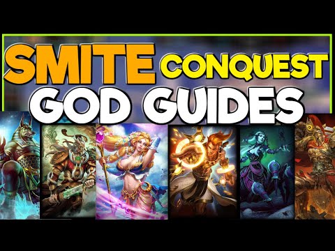 Smite Conquest Beginner God Guides - Anubis, Ao Kuang, Aphrodite, Apollo, Arachne, Ares