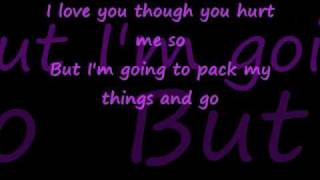 tainted love/where did our love go  by the pussycat dolls **LYRICS ON SCREEN**