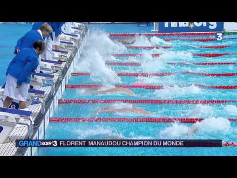 Mondiaux de natation : Florent Manaudou sacré sur 50 m papillon
