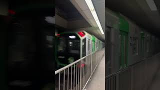 大阪メトロ中央線400系40620F夢洲行き発車シーン夏休み25日目