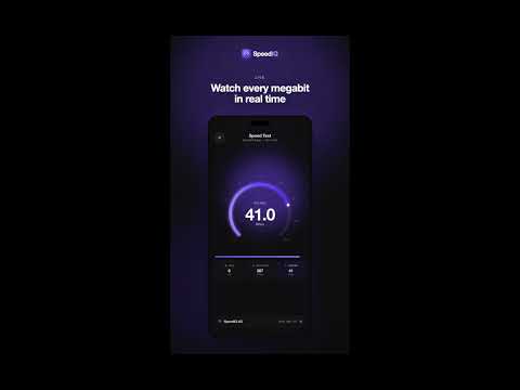 SpeedIQ: Internet Speed Test video thumbnail