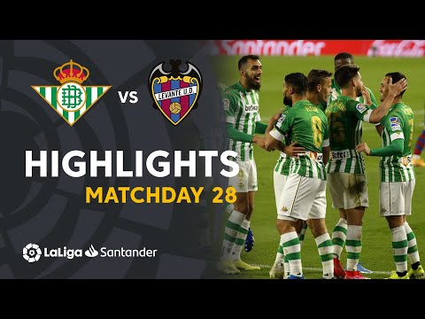 Highlights Real Betis vs Levante UD (2-0)
