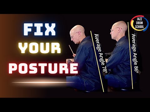 Fix Your Drumming Posture - How To Sit At The Drums