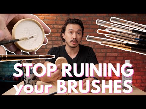 How to Make Your Brushes Last Longer in Miniature Painting