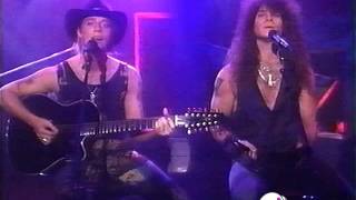 Warrant - Jani &amp; Jerry on MTV&#39;s The Hot Seat  •  Blind Faith on Arsenio Hall Show • 1991