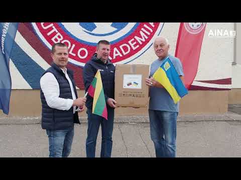 Panevėžiečių labdara Ukrainos jauniesiems sportininkams