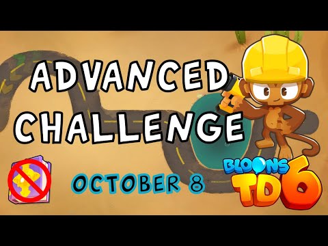 Bloons TD 6 Advanced Challenge | Use Your Imagination | No MK No Powers Used | October 8 2022