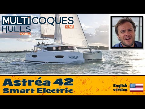 ASTREA 42 SMART ELECTRIC Catamaran | Boat Review Teaser | Multihulls World