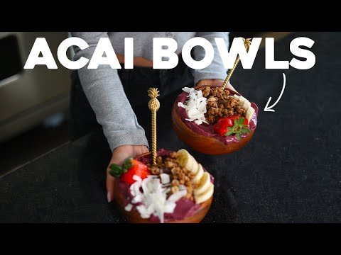ACAI BOWLS with TWIN COAST