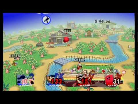 Eden (gw) + Kenny (diddy) vs Geou (kirby) + Chimpakt (wario)
