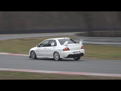 WOJWET, Mitsubishi Lancer Evo IX - SuperOES Wigilijny Tor Poznań - 12.12.2020