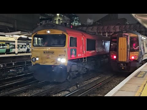 GBRf Class 66 Departing London Victoria 
