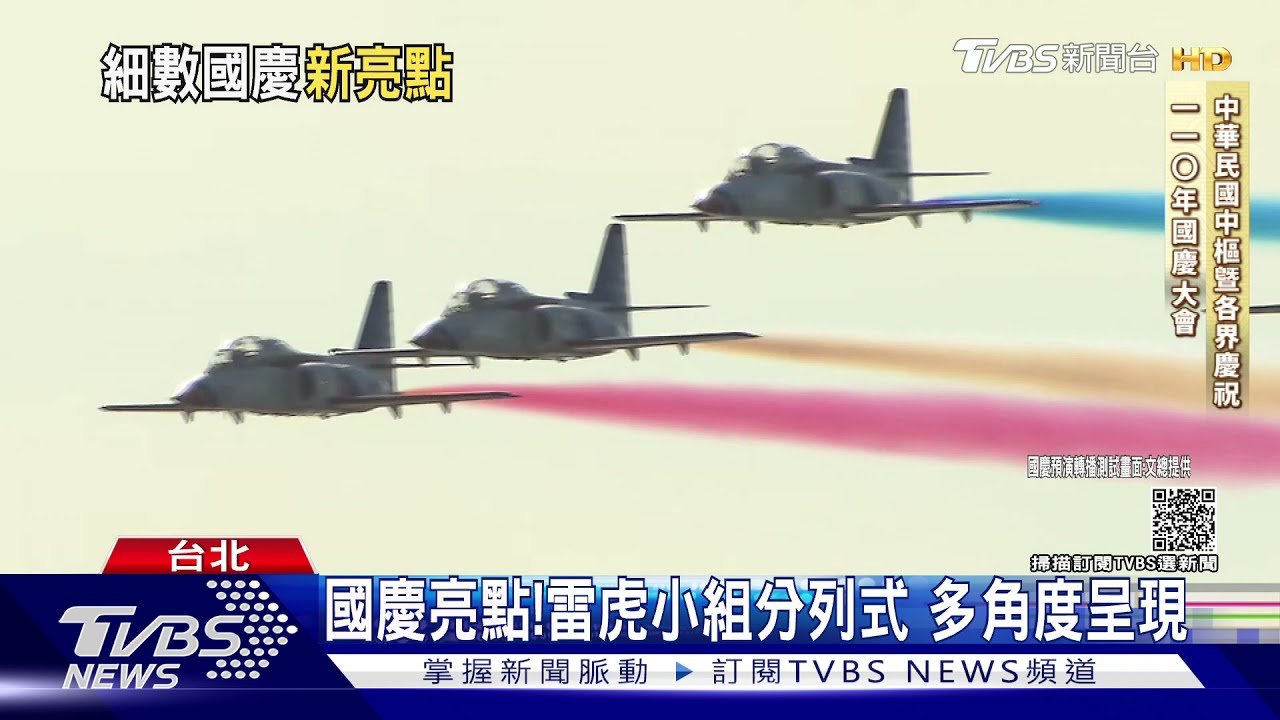 國慶亮點!雷虎小組分列式 多角度呈現