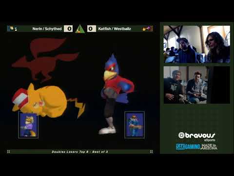 Smash Camp 2019 Doubles Losers Top 8 - Nerin/Schythed (Blue) vs Katfish/Westballz (Red)