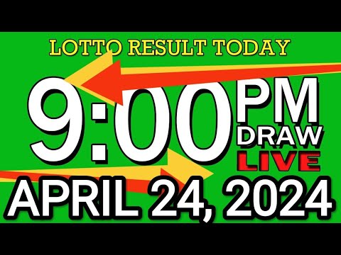 LIVE 9PM LOTTO RESULT TODAY APRIL 24, 2024 #2D3DLotto #9pmlottoresultapril24,2024 #swer3result