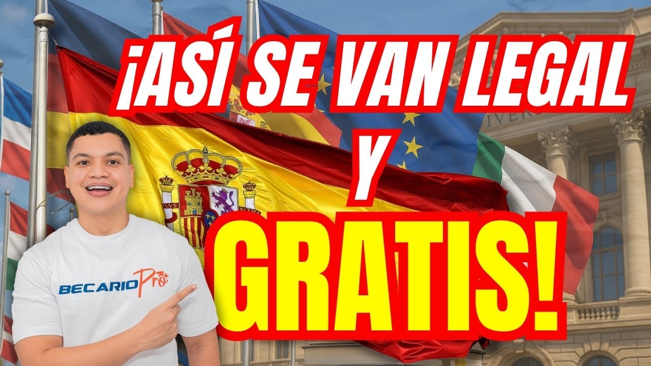 La Mejor Manera LEGAL de Emigrar a España (Sin Gastar Dinero)