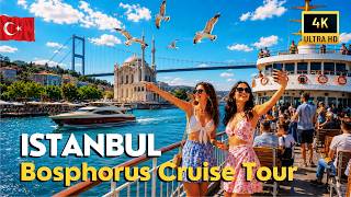 🇹🇷 Turkey Istanbul 2026 Most Complete Bosphorus Tour 4K | Asia to Euro