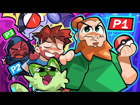 We Attempted a 3 Player Nuzlocke in Pokemon Violet