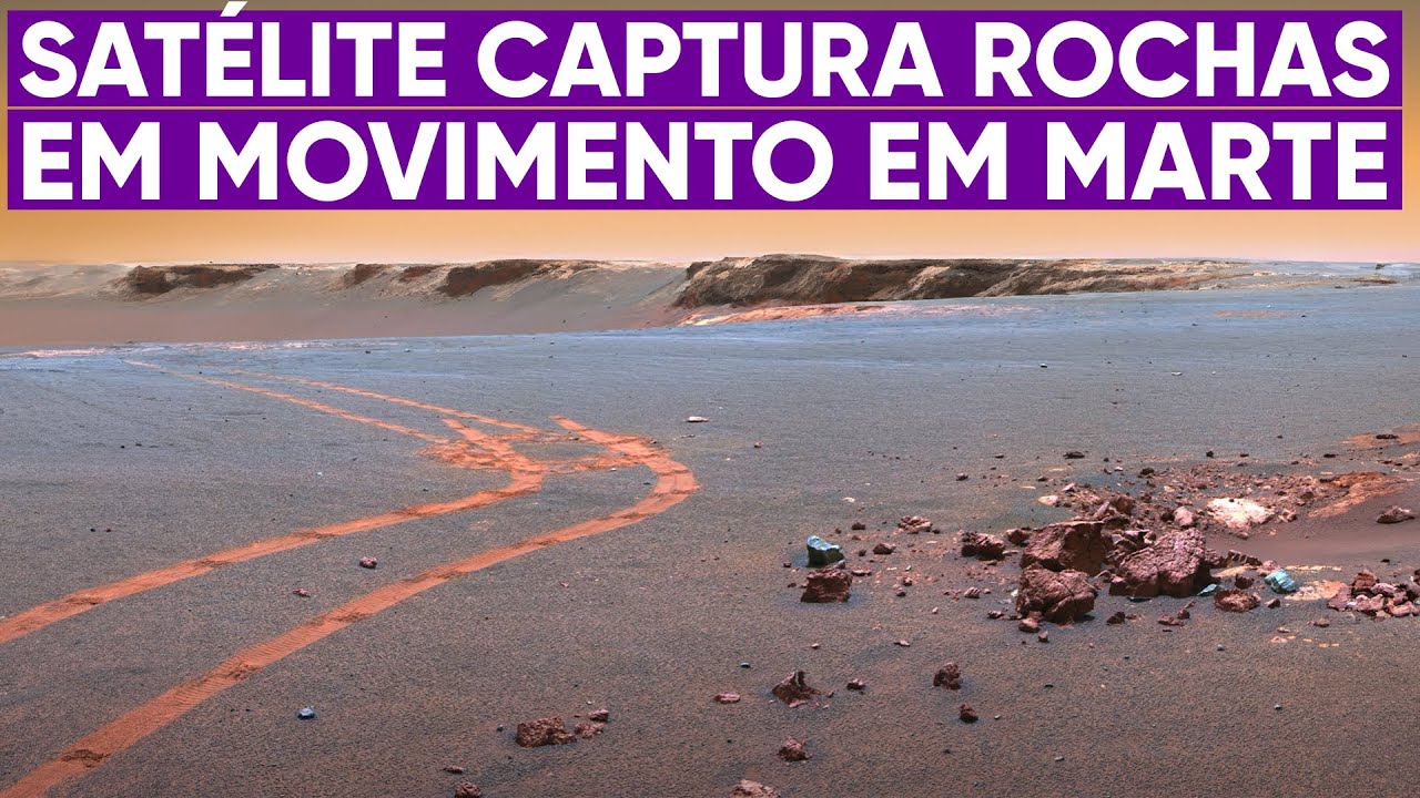 Satélite grava movimentos em Marte