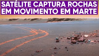 Satélite grava movimentos em Marte