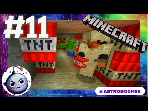 MASSIVE Minecraft Explosive Prank! Astroboom Part 11