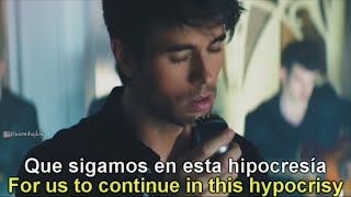 Enrique Iglesias - El Perdedor (Pop) Letra Español + Lyrics English  ft. Marco Antonio Solís