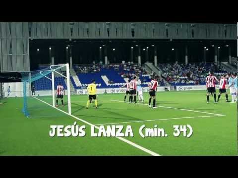 Copa del Rey: Lucena CF - SD Logroñes / 2-0. GOL OLIMPICO. OLYMPIC GOAL.