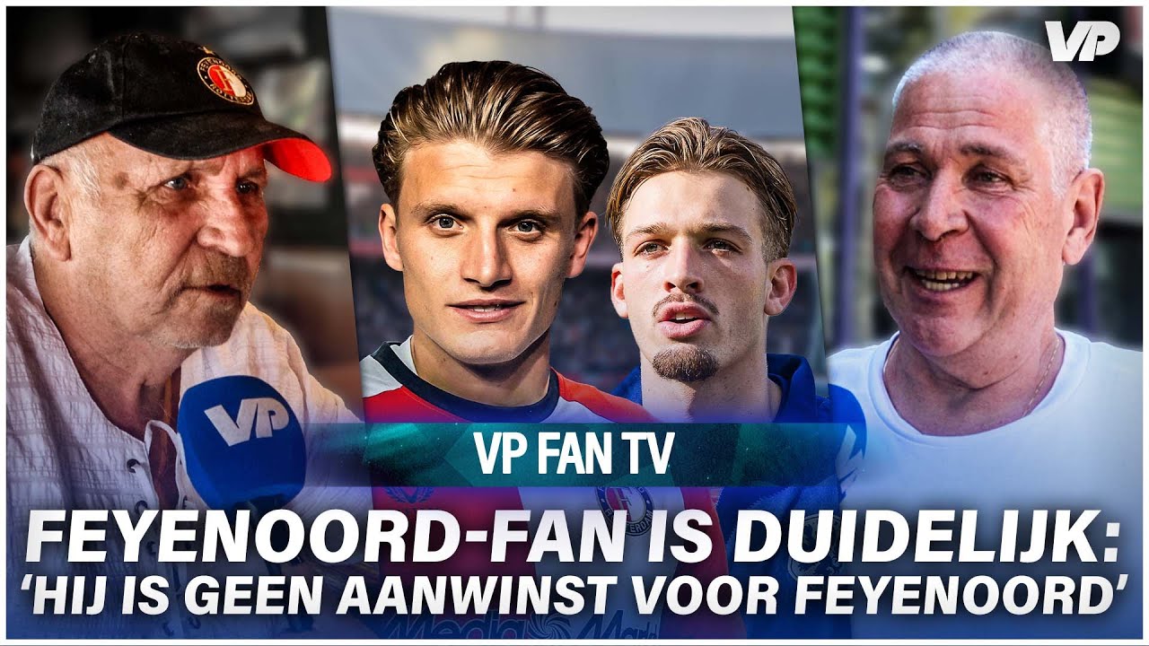 Thumbnail for article: Feyenoord-fans hebben gemengde gevoelens bij transfers: 'Past niet bij Feyenoord'
