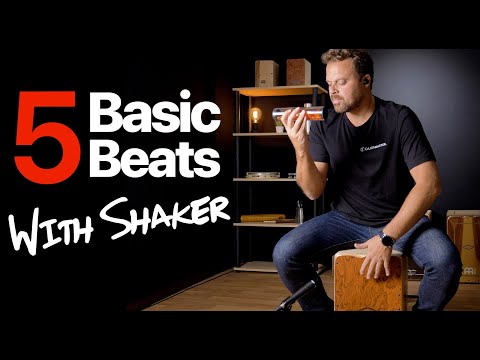 5 Basic Cajon Grooves With Shaker For Beginners