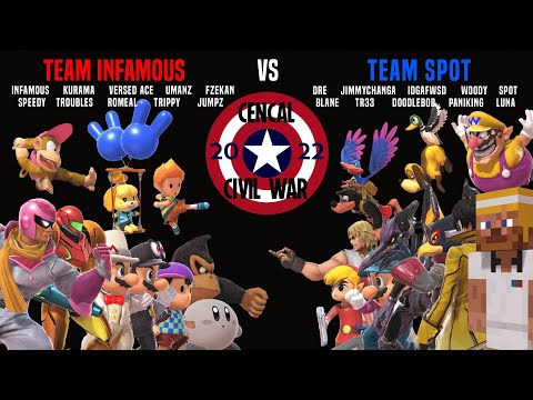 Team Infamous vs Team Spot 10v10 Crew Battle - CenCal Civil War 2022 - HD Reupload