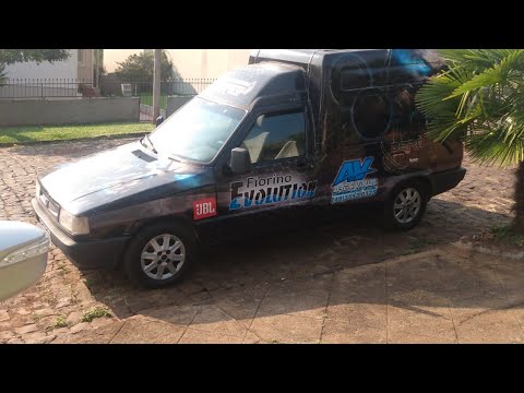 Fiorino evolution do Leandro tocando forte com master upper 8k.