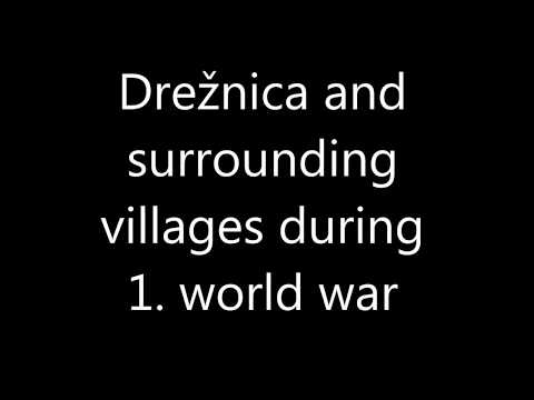 Drežnica med prvo svetovno vojno