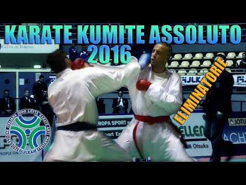 Karate Assoluto Kumite Maschile 2016 - Eliminatorie