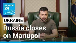 Russia closes on Mariupol as US warns of chemical threat • FRANCE 24 English