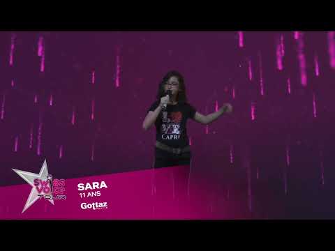 Sara 11 ans - Swiss Voice Tour 2022, Gottaz Centre