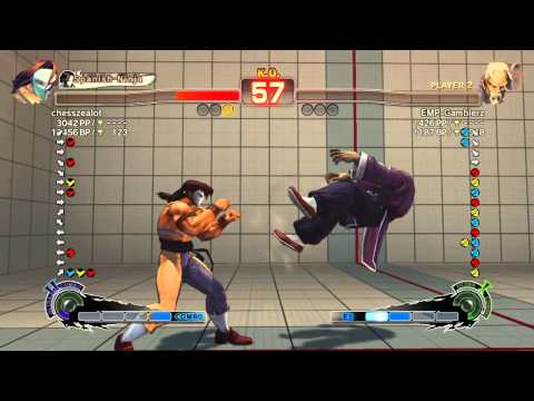 SSF4 AE 2012: chesszealot (Vega) vs EMP-Gamblerz (Gen)