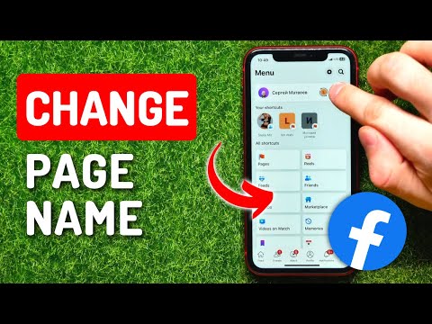How To Change Facebook Page Name (2023)