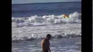 preview picture of video 'Surf Kayaking at Pacifica CA'