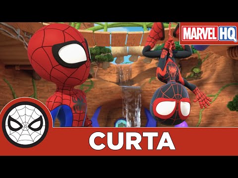 Capa de Spidey e Seus Amigos Espetaculares l A Casa na Árvore