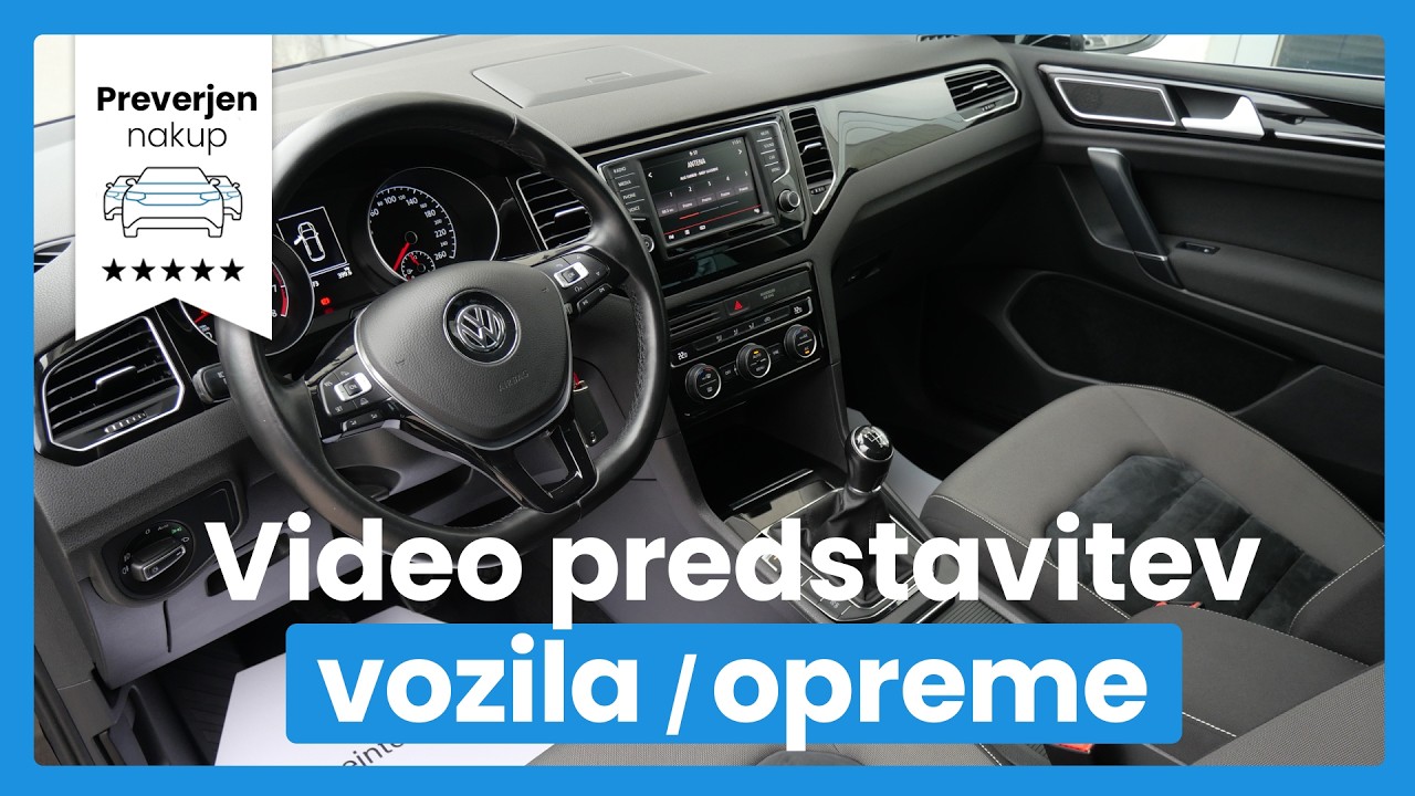 Volkswagen Golf Sportsvan 1.4 TSI BMT Highline - SLOVENSKO VOZILO