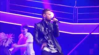 M.Pokora - Voir La Nuit S&#39;emballer/Mieux Que Nous (Zénith de Lille) #REDTour